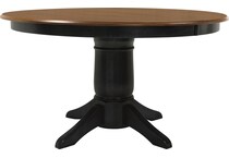 l j gascho walnut onyx inch standard height round oval   