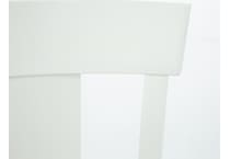 l j gascho white  inch counter seat height stool   