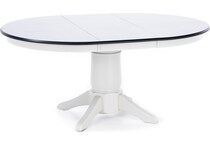 l j gascho white inch standard height round oval pi  