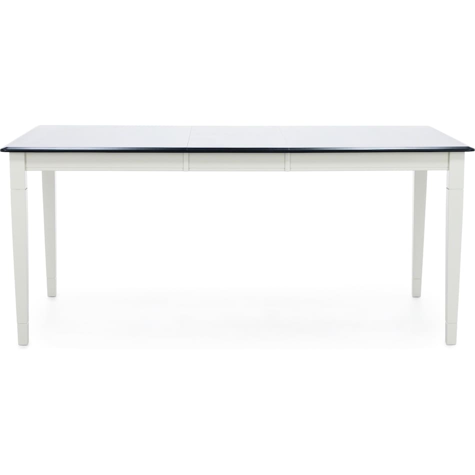l j gascho white inch counter height rectangle cp  