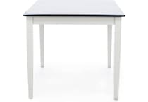 l j gascho white inch counter height rectangle cp  