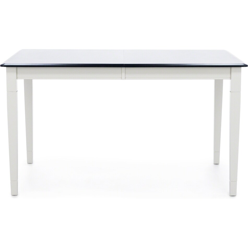 l j gascho white inch counter height rectangle cp  