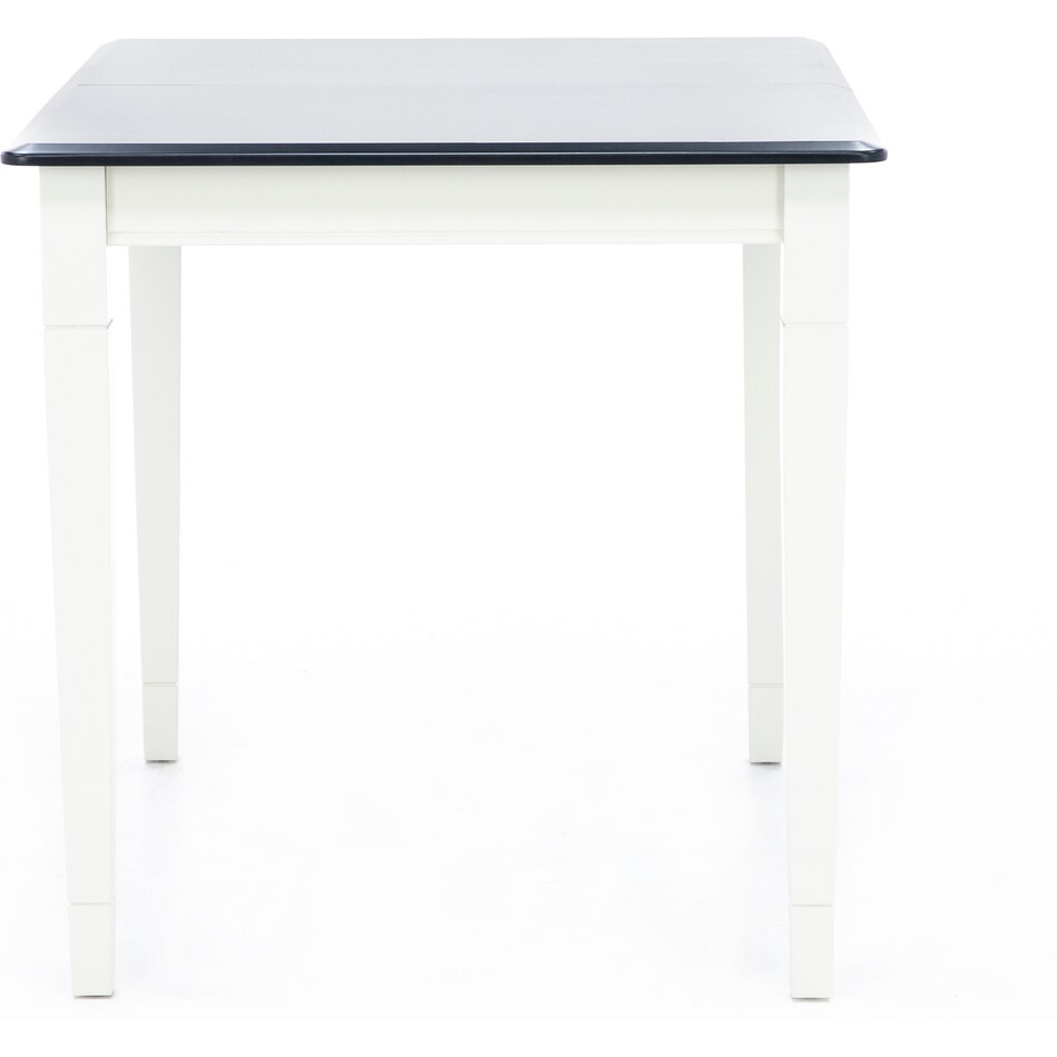 l j gascho white inch counter height rectangle cp  