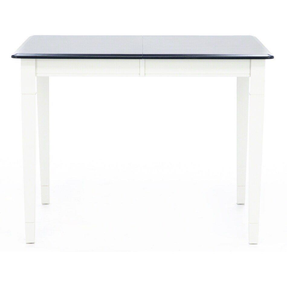 l j gascho white inch counter height rectangle cp  