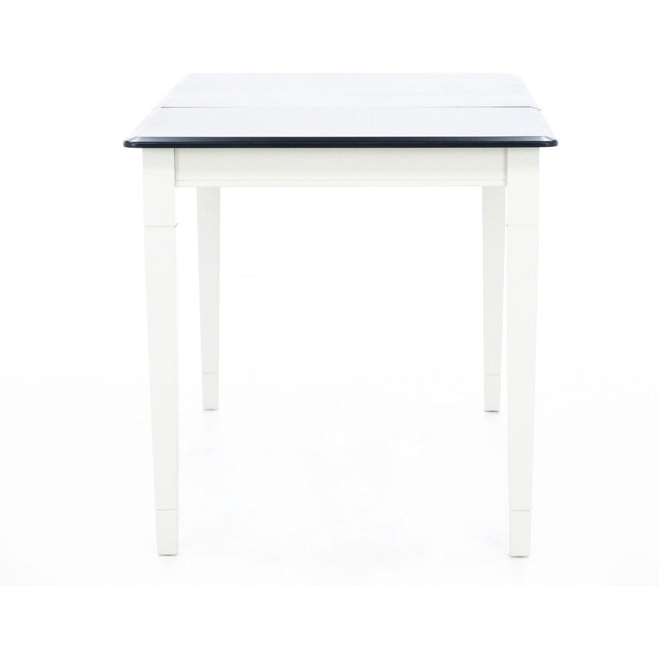 l j gascho white inch counter height rectangle cp  