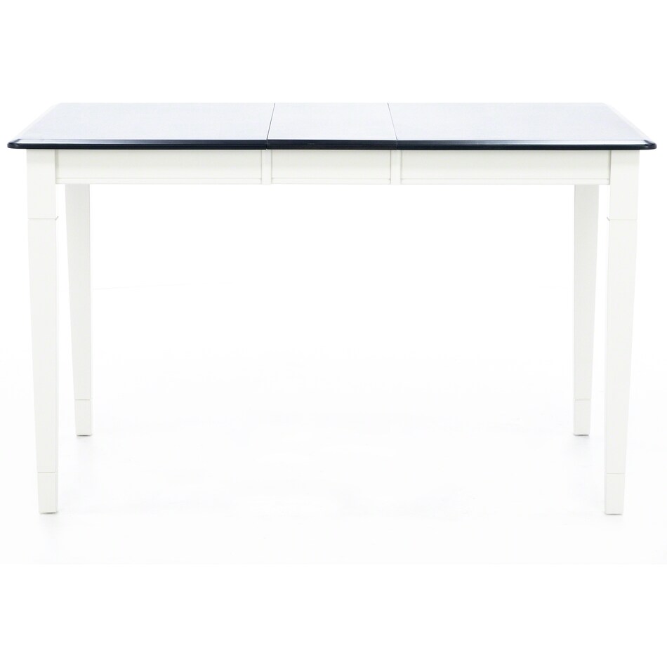l j gascho white inch counter height rectangle cp  