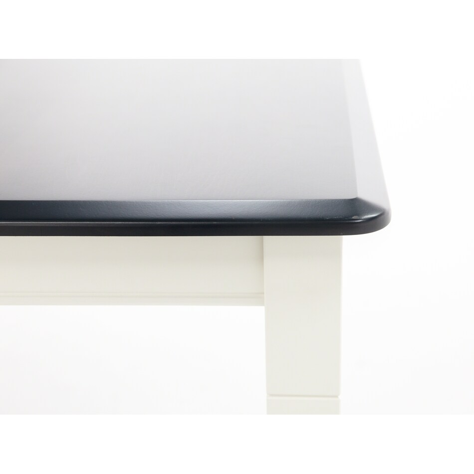 l j gascho white inch counter height rectangle cp  