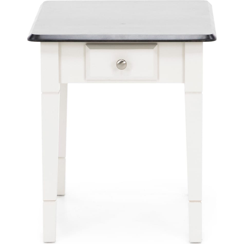 Anniversary Two Tone End Table Steinhafels
