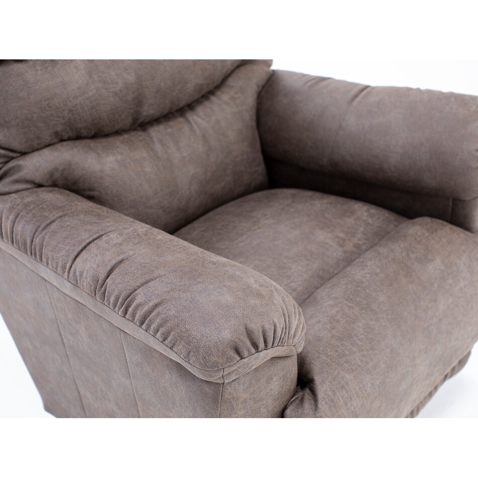 la z boy incorporated brown recliner   