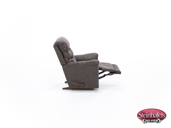 la z boy incorporated brown recliner  image   
