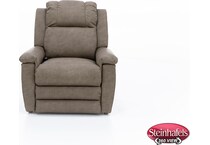 la z boy incorporated brown recliner  image   