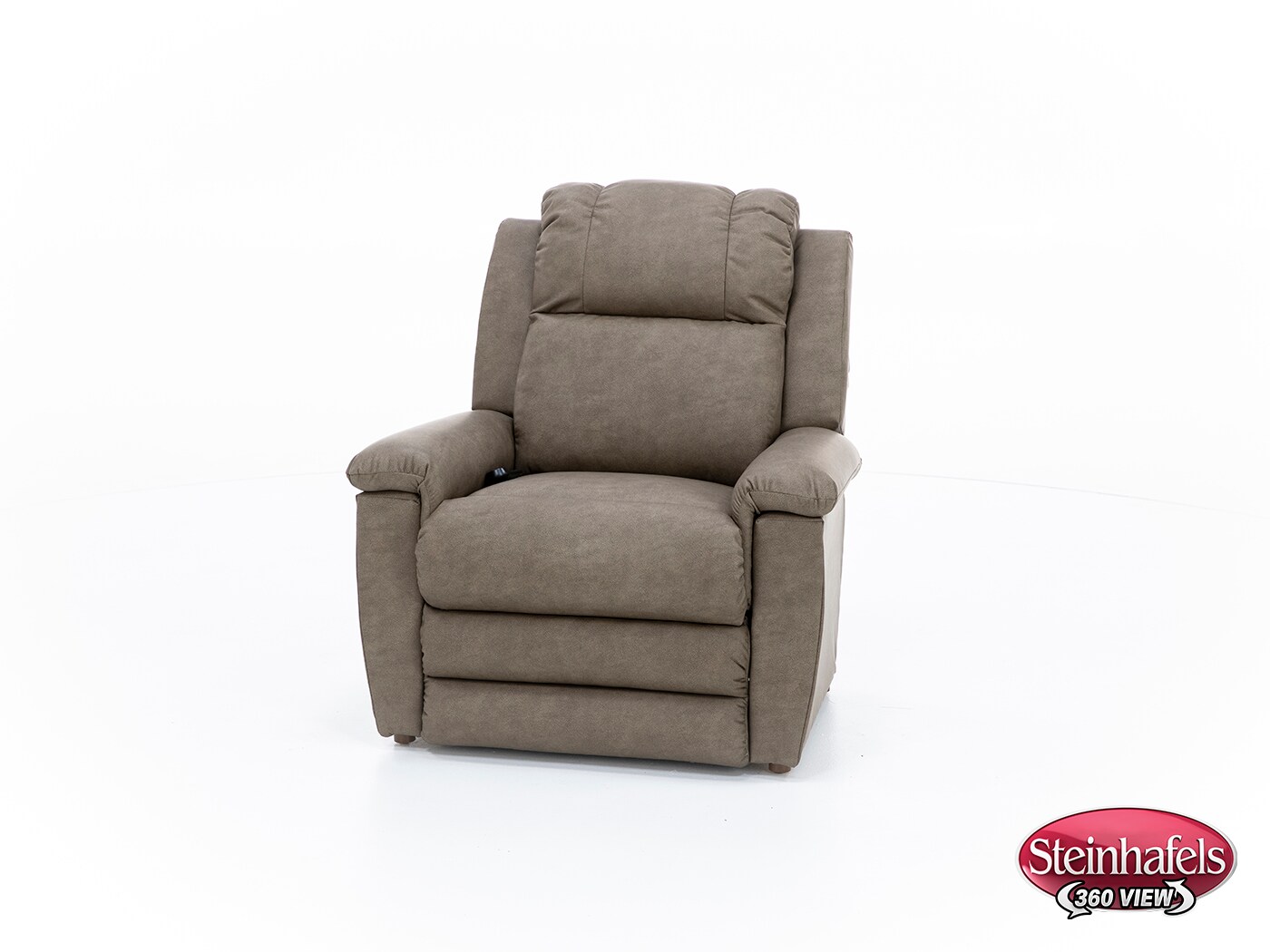 la z boy incorporated brown recliner  image   