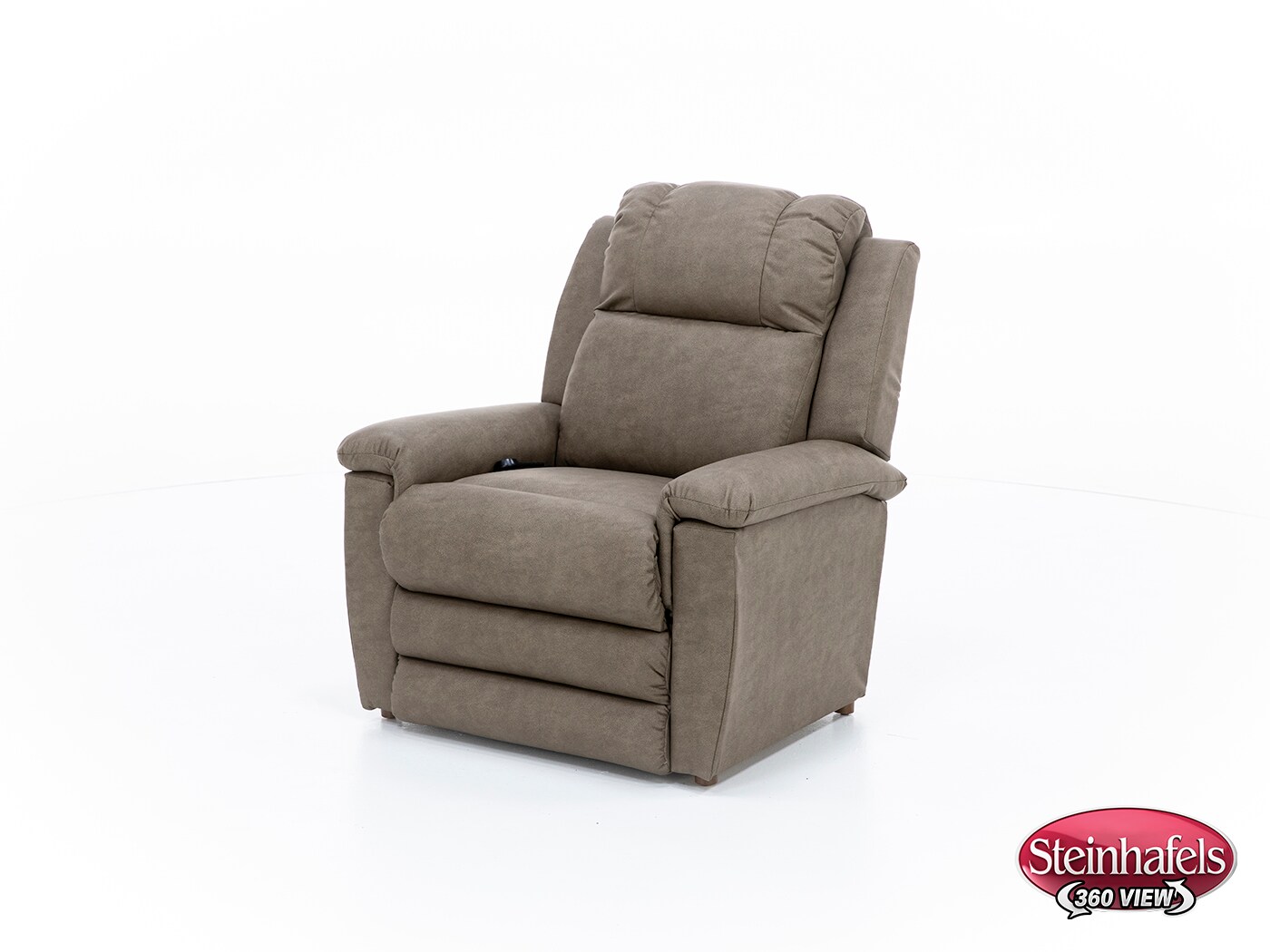 la z boy incorporated brown recliner  image   