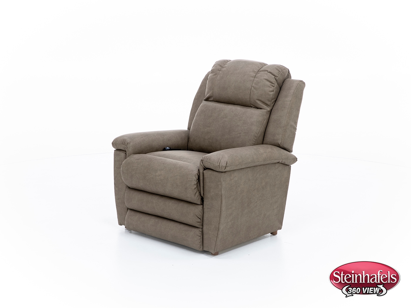 la z boy incorporated brown recliner  image   