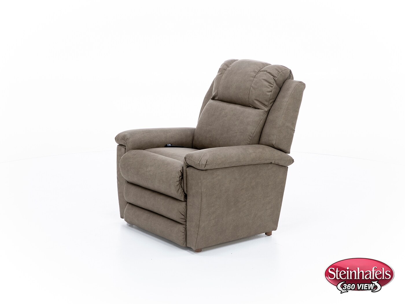 la z boy incorporated brown recliner  image   