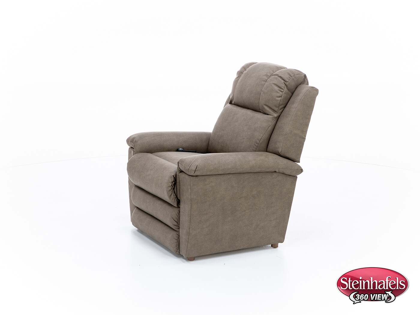 la z boy incorporated brown recliner  image   