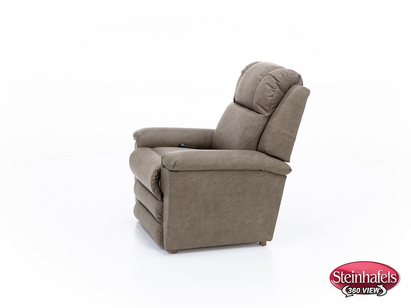 la z boy incorporated brown recliner  image   