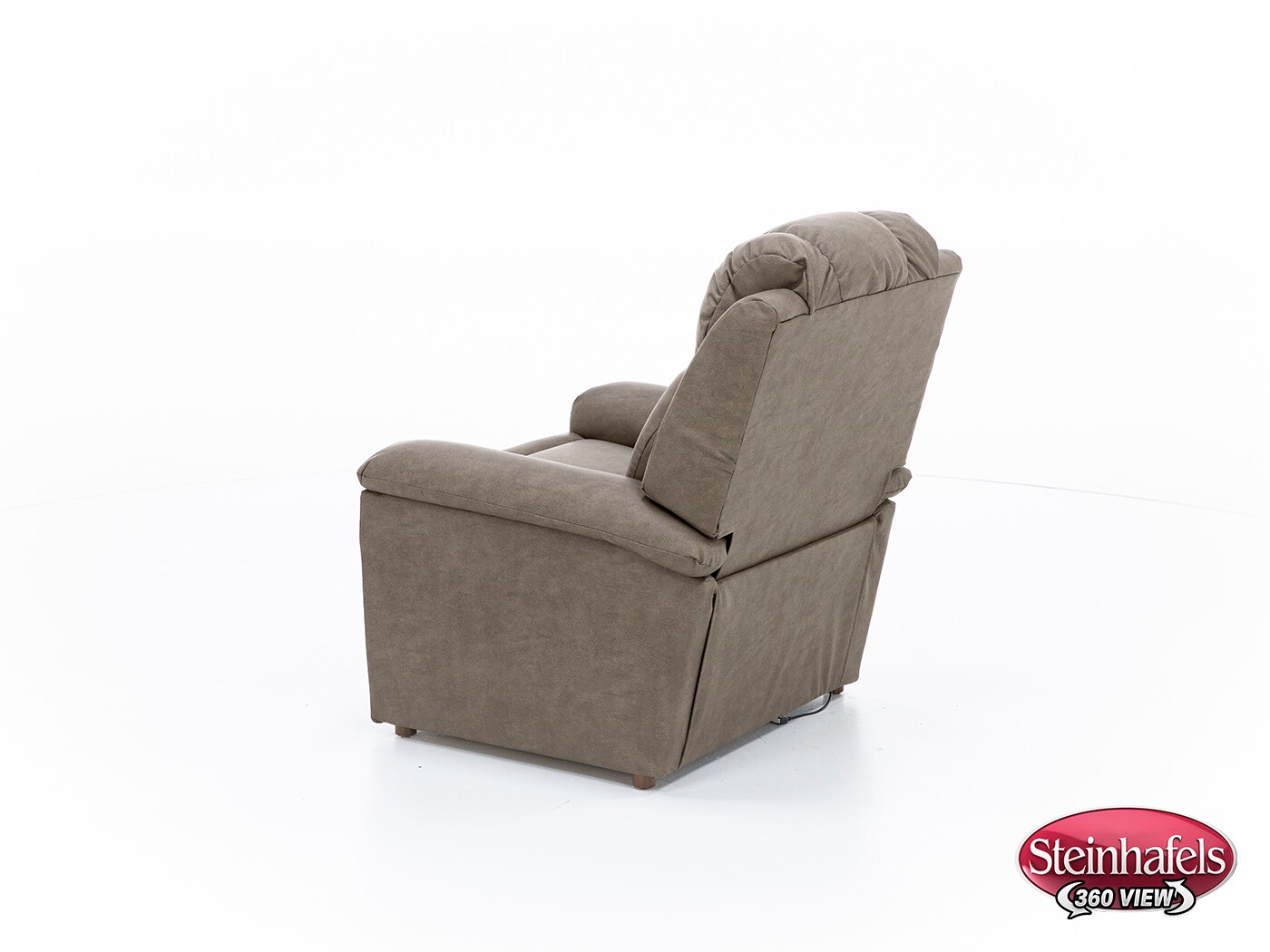 la z boy incorporated brown recliner  image   