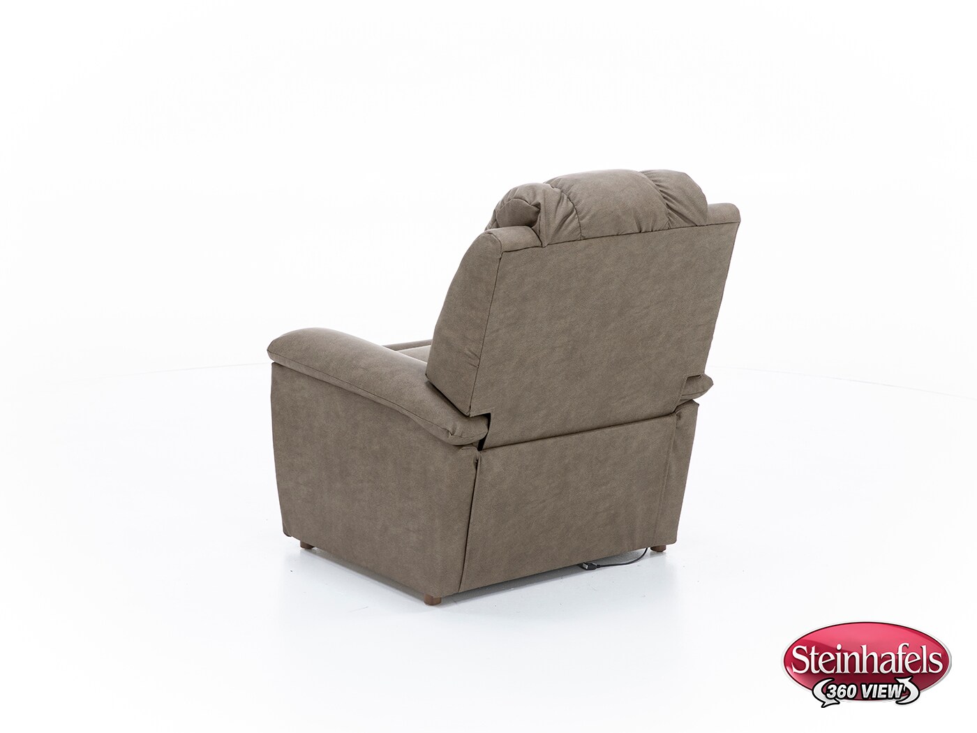 la z boy incorporated brown recliner  image   