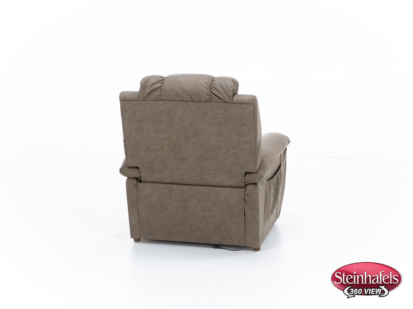 la z boy incorporated brown recliner  image   