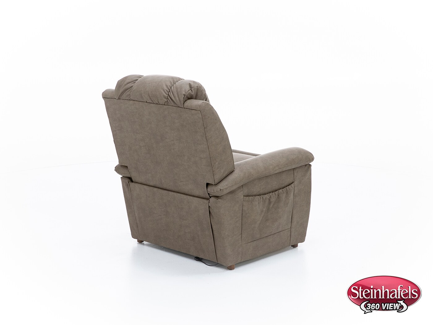la z boy incorporated brown recliner  image   