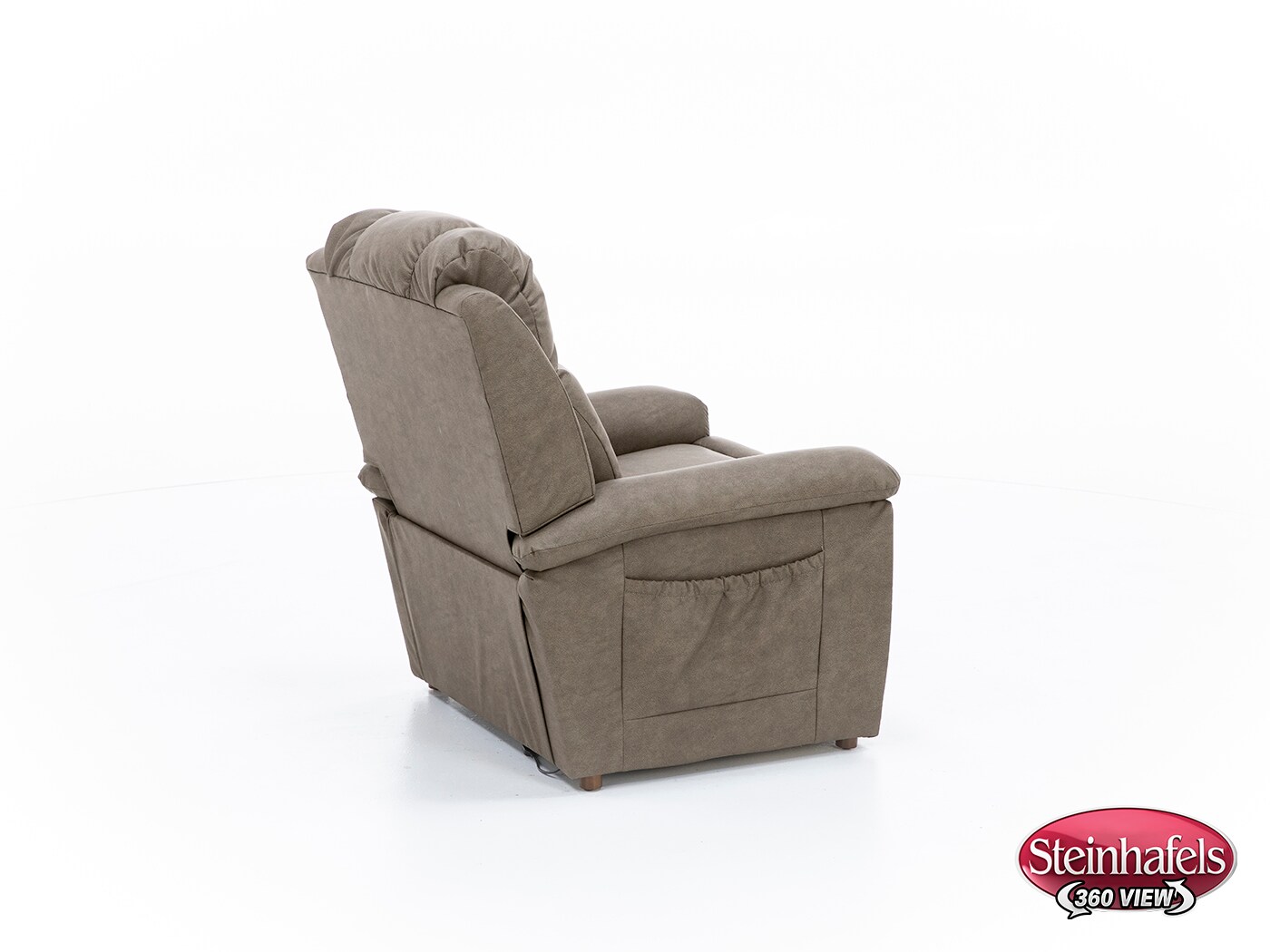 la z boy incorporated brown recliner  image   