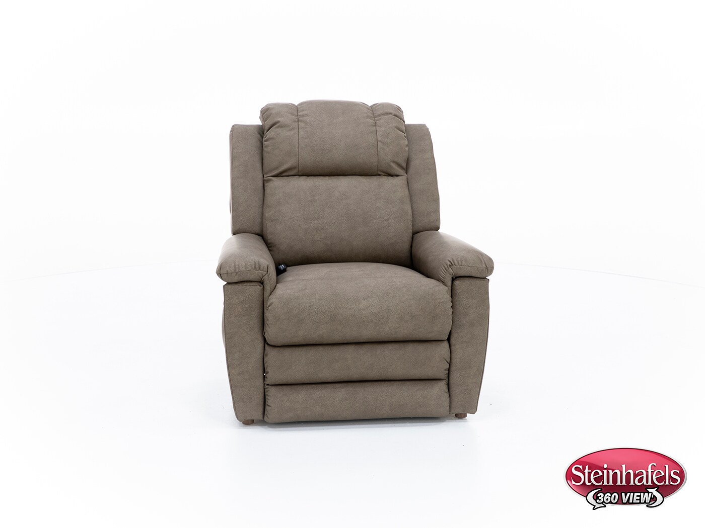 la z boy incorporated brown recliner  image   