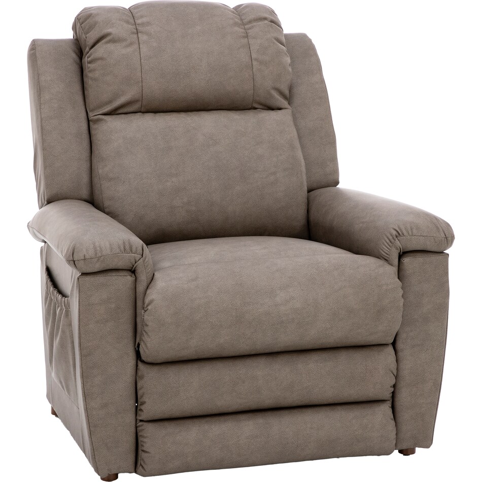 la z boy incorporated brown recliner   