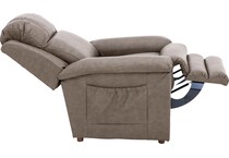la z boy incorporated brown recliner   