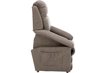 la z boy incorporated brown recliner   