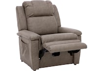 la z boy incorporated brown recliner   