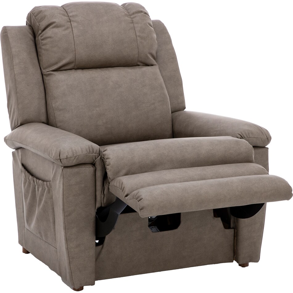 la z boy incorporated brown recliner   