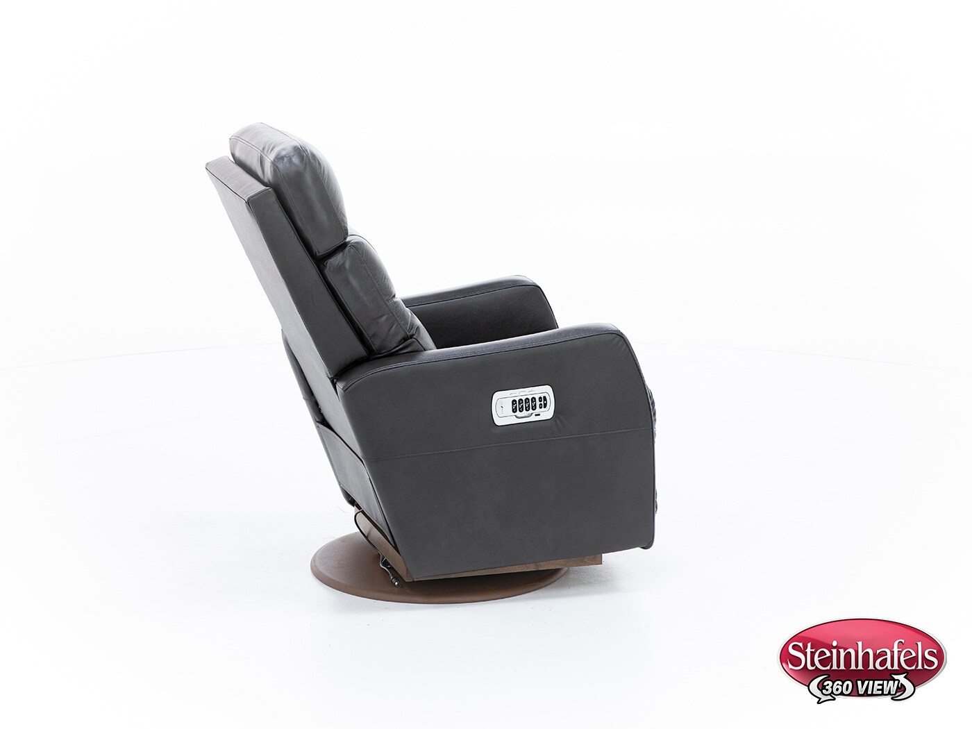 la z boy incorporated grey recliner  image   