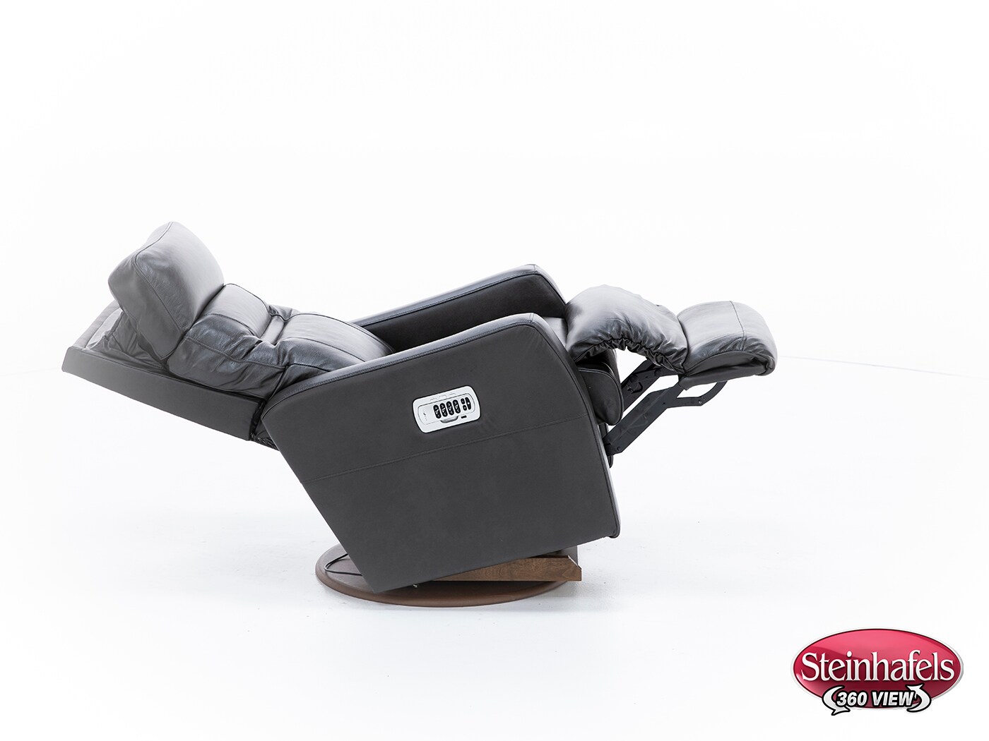 la z boy incorporated grey recliner  image   