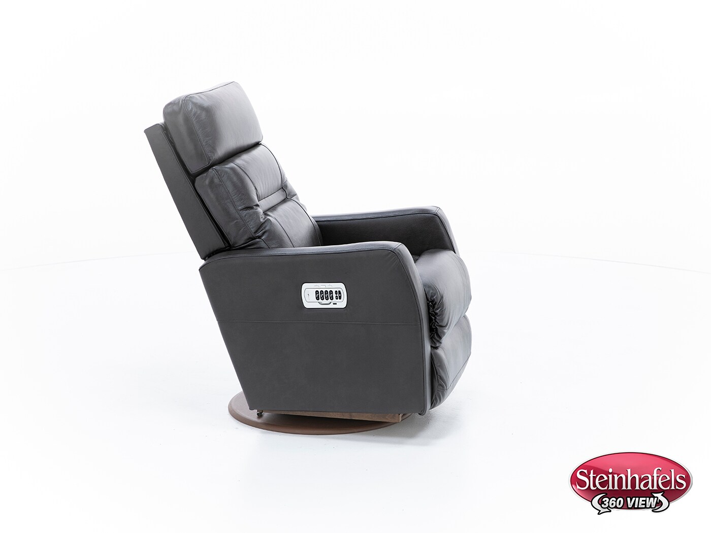 la z boy incorporated grey recliner  image   