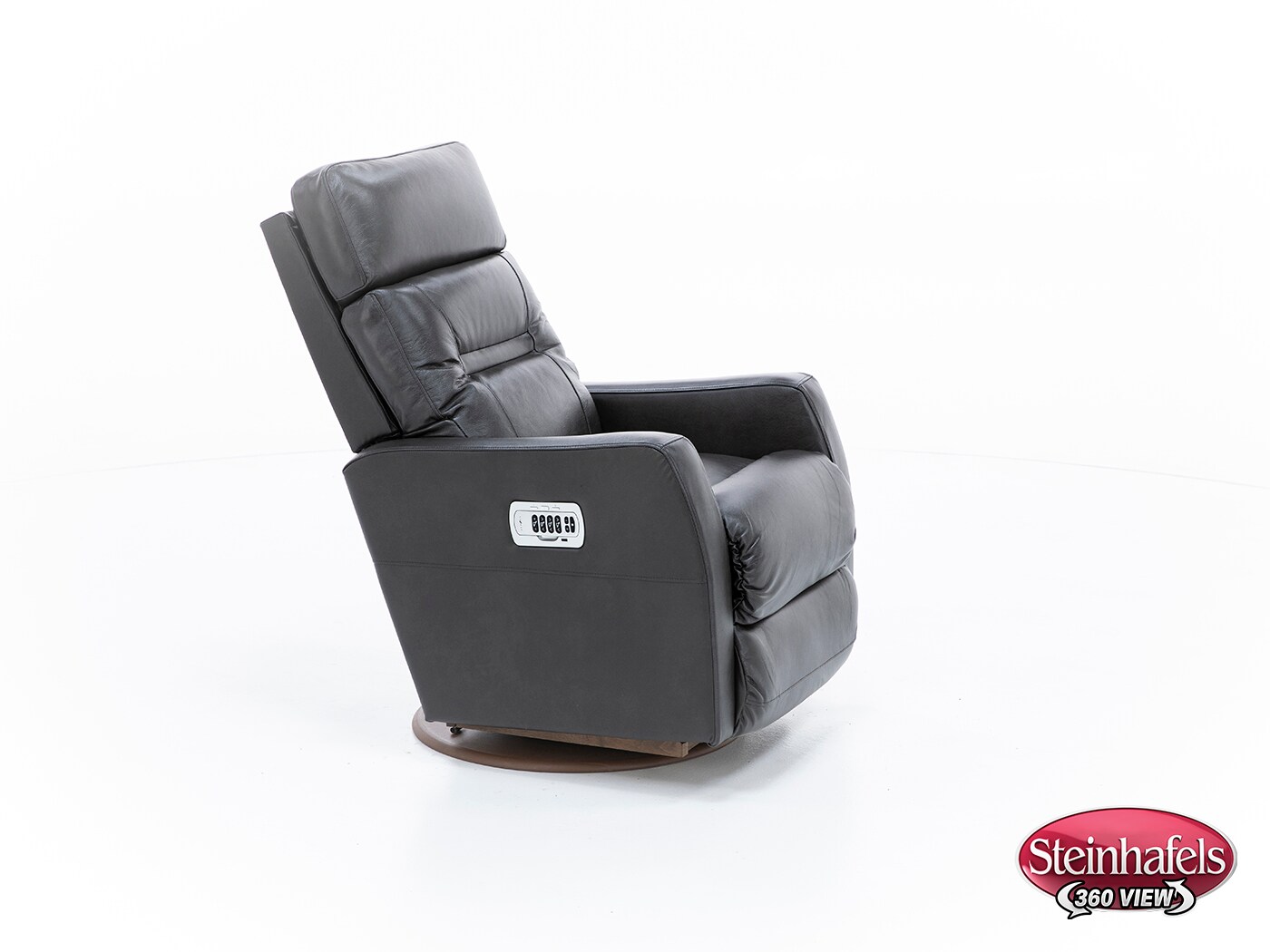 la z boy incorporated grey recliner  image   
