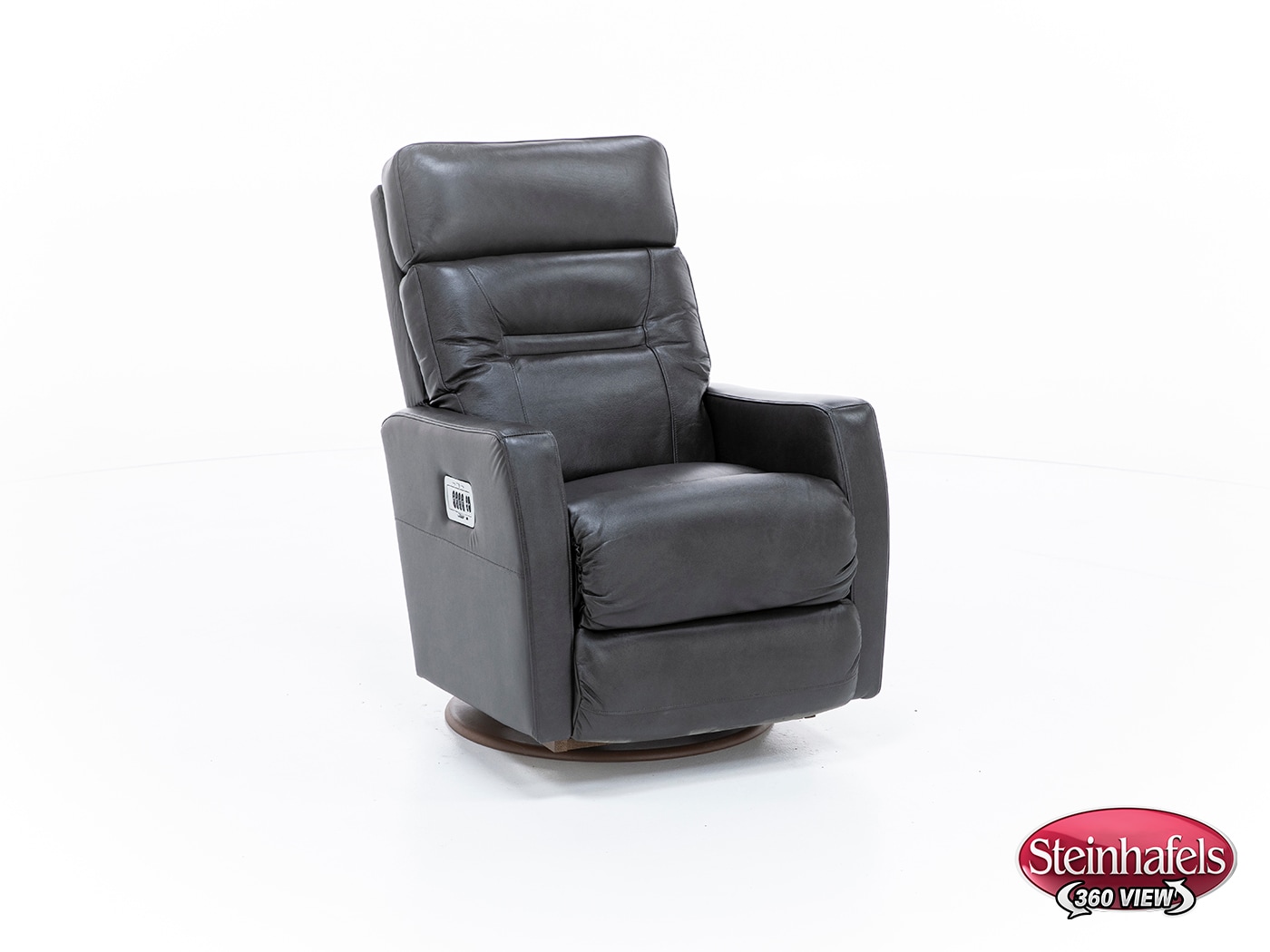 la z boy incorporated grey recliner  image   