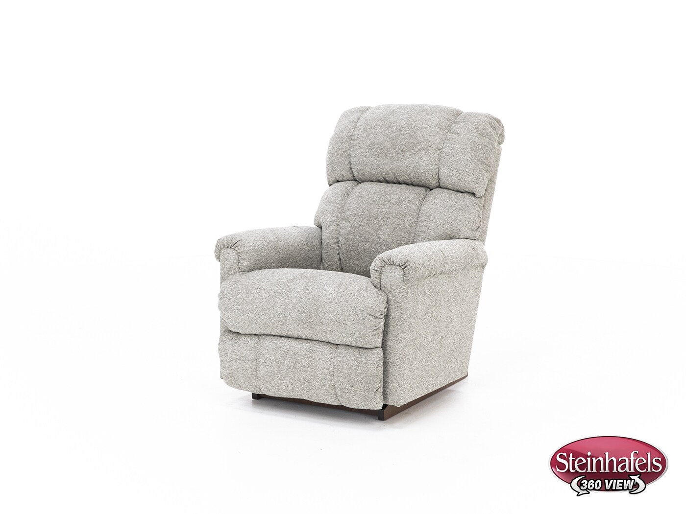 la z boy incorporated grey recliner  image   