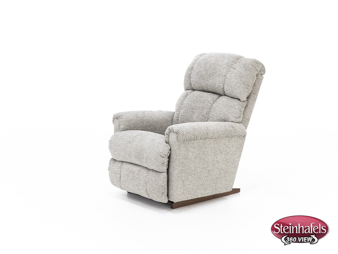 la z boy incorporated grey recliner  image   