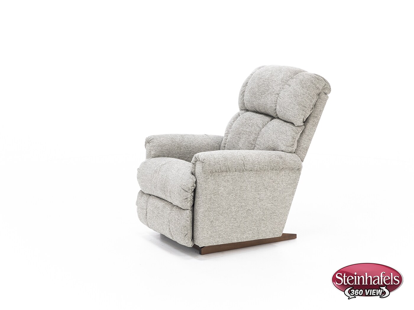 la z boy incorporated grey recliner  image   