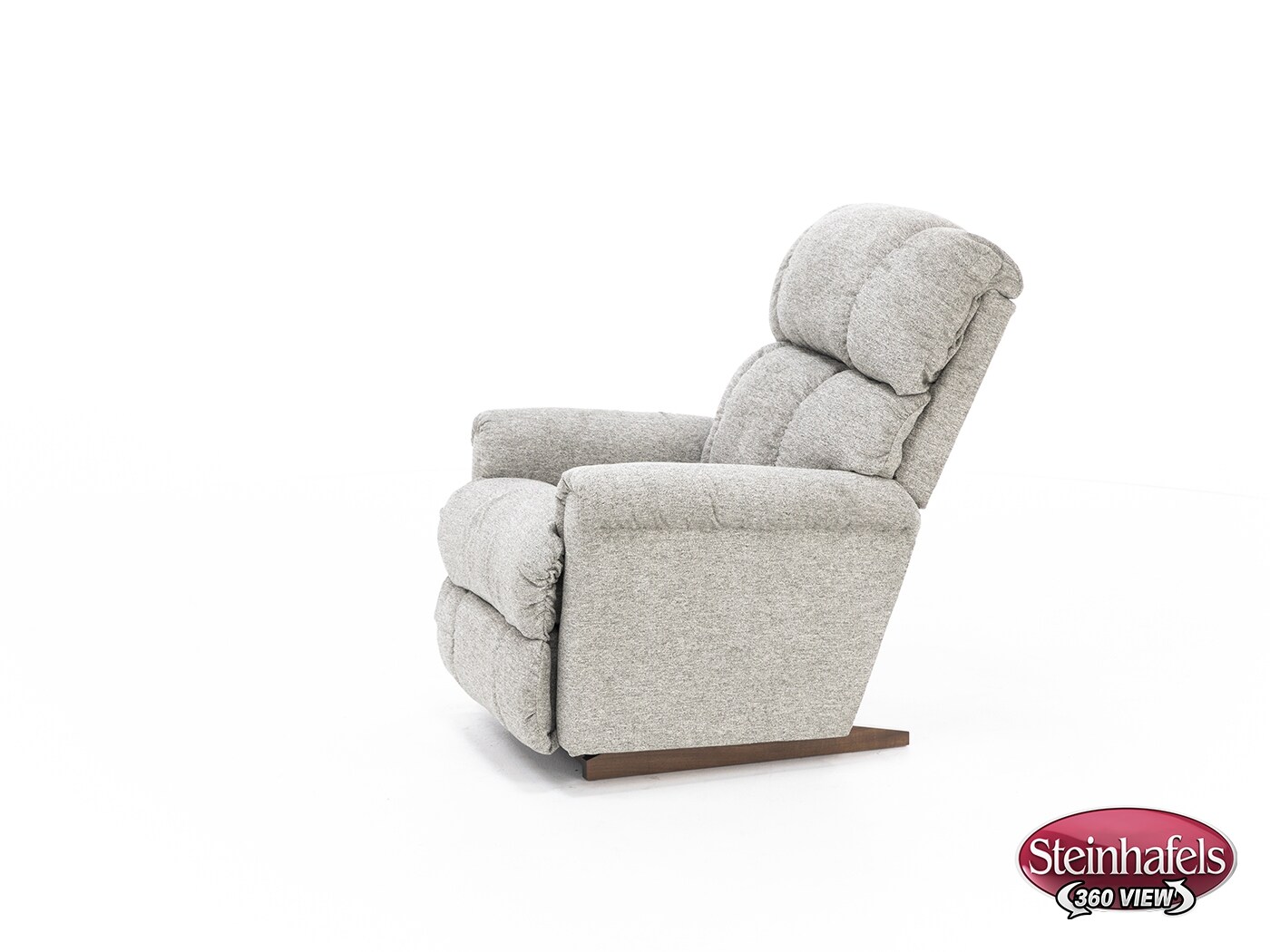 la z boy incorporated grey recliner  image   