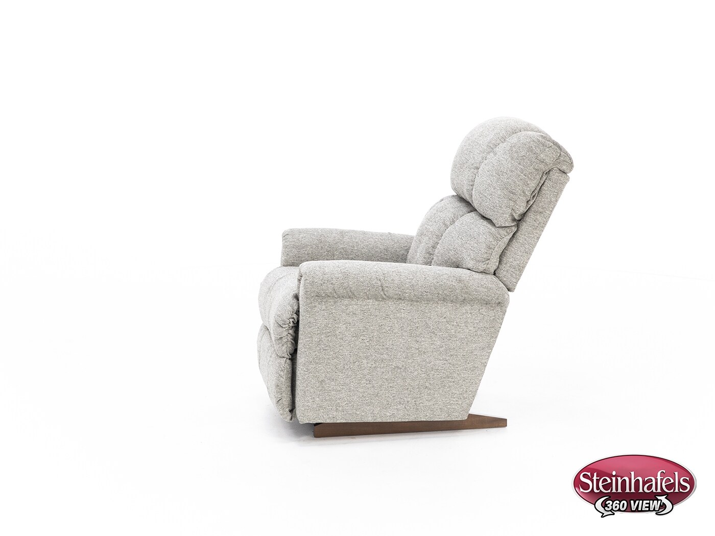 la z boy incorporated grey recliner  image   