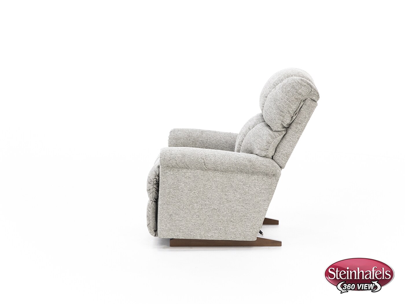 la z boy incorporated grey recliner  image   