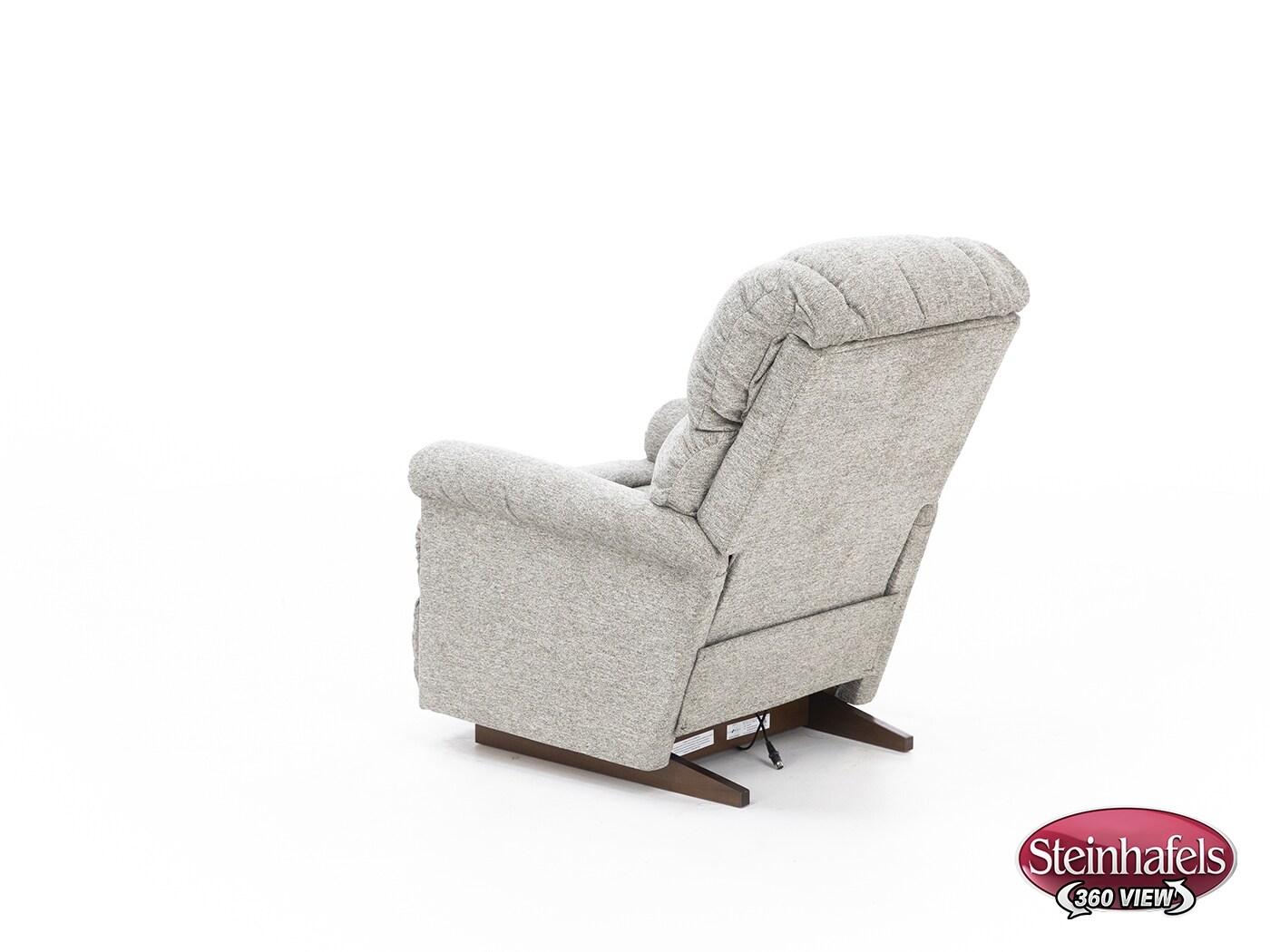 la z boy incorporated grey recliner  image   