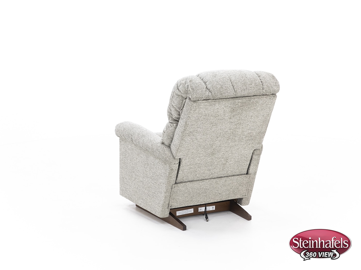 la z boy incorporated grey recliner  image   