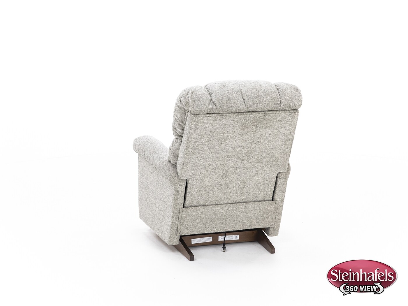 la z boy incorporated grey recliner  image   