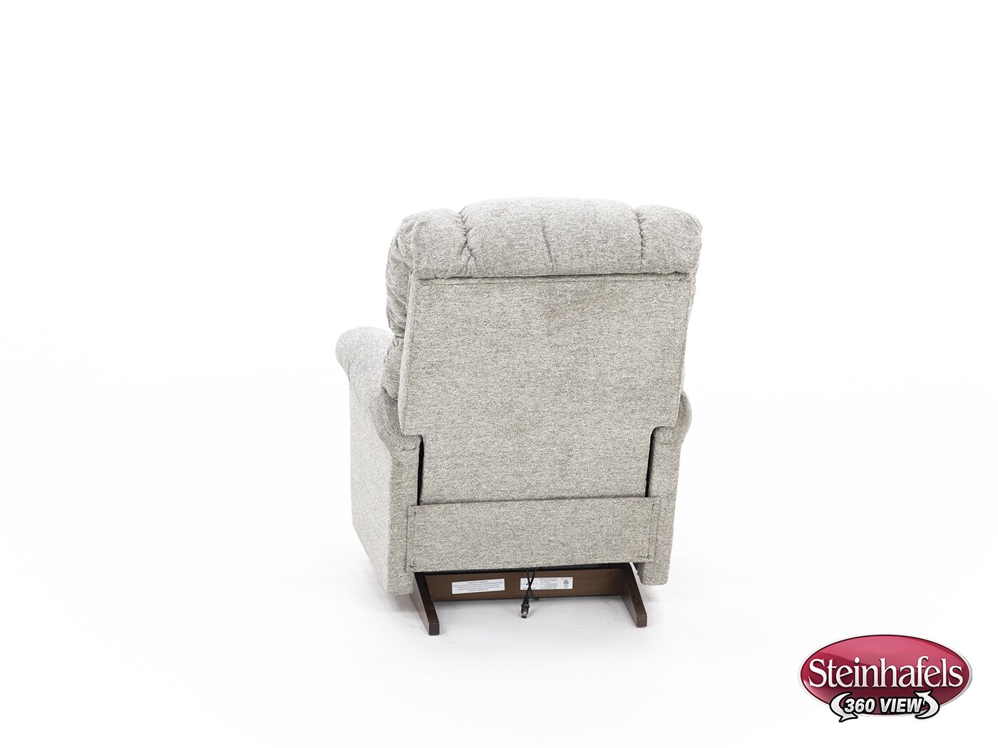 la z boy incorporated grey recliner  image   
