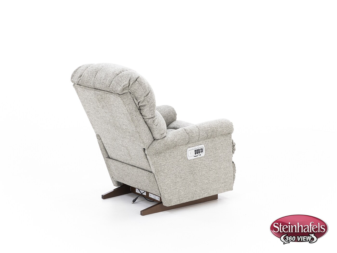 la z boy incorporated grey recliner  image   