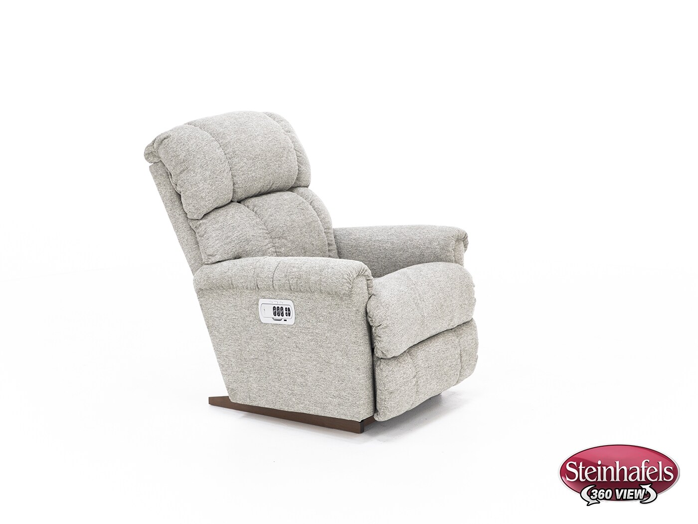la z boy incorporated grey recliner  image   