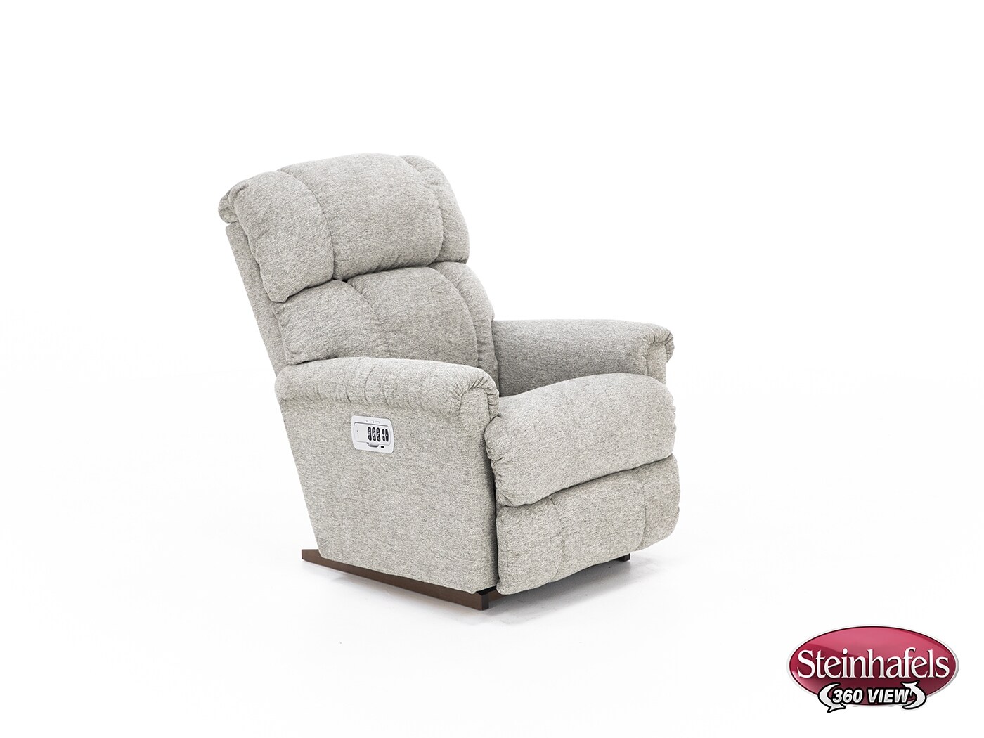 la z boy incorporated grey recliner  image   